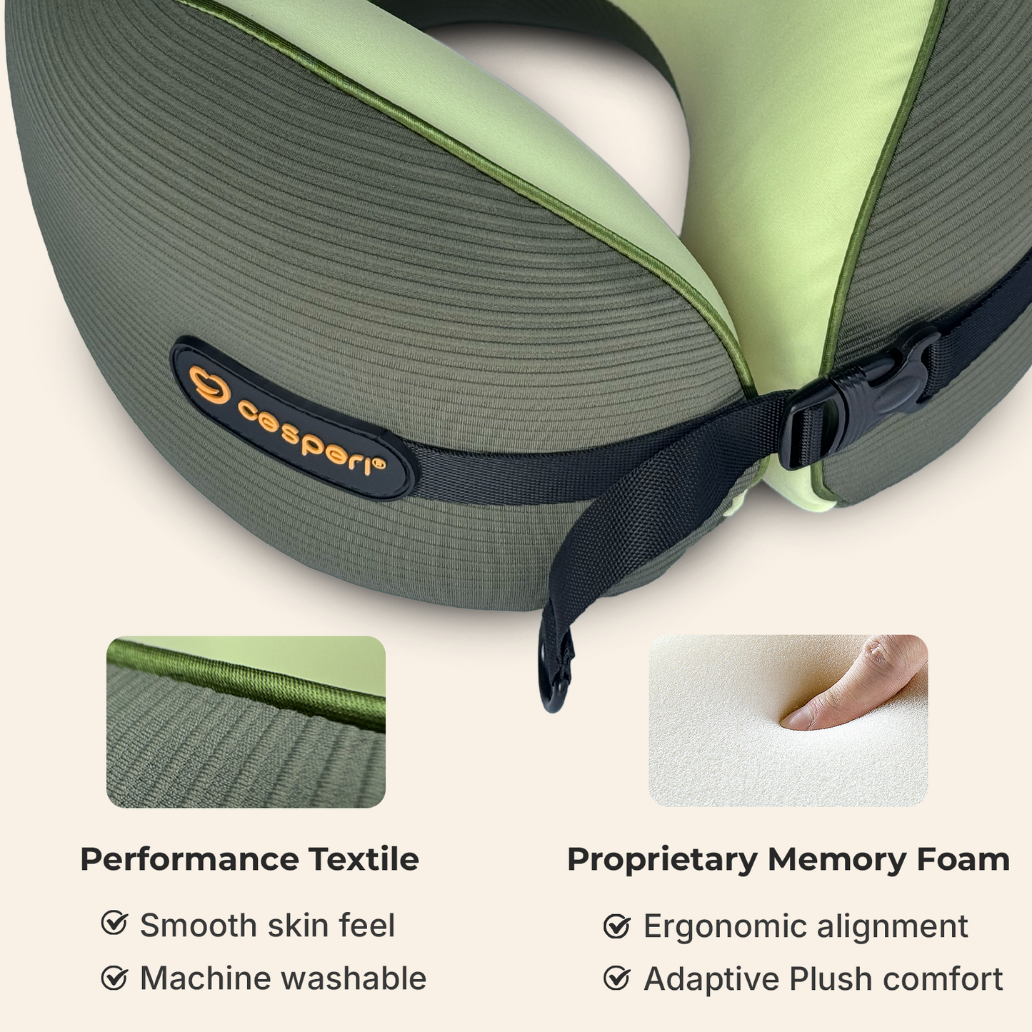 Cesperi Travel Pillow — Petite Fit