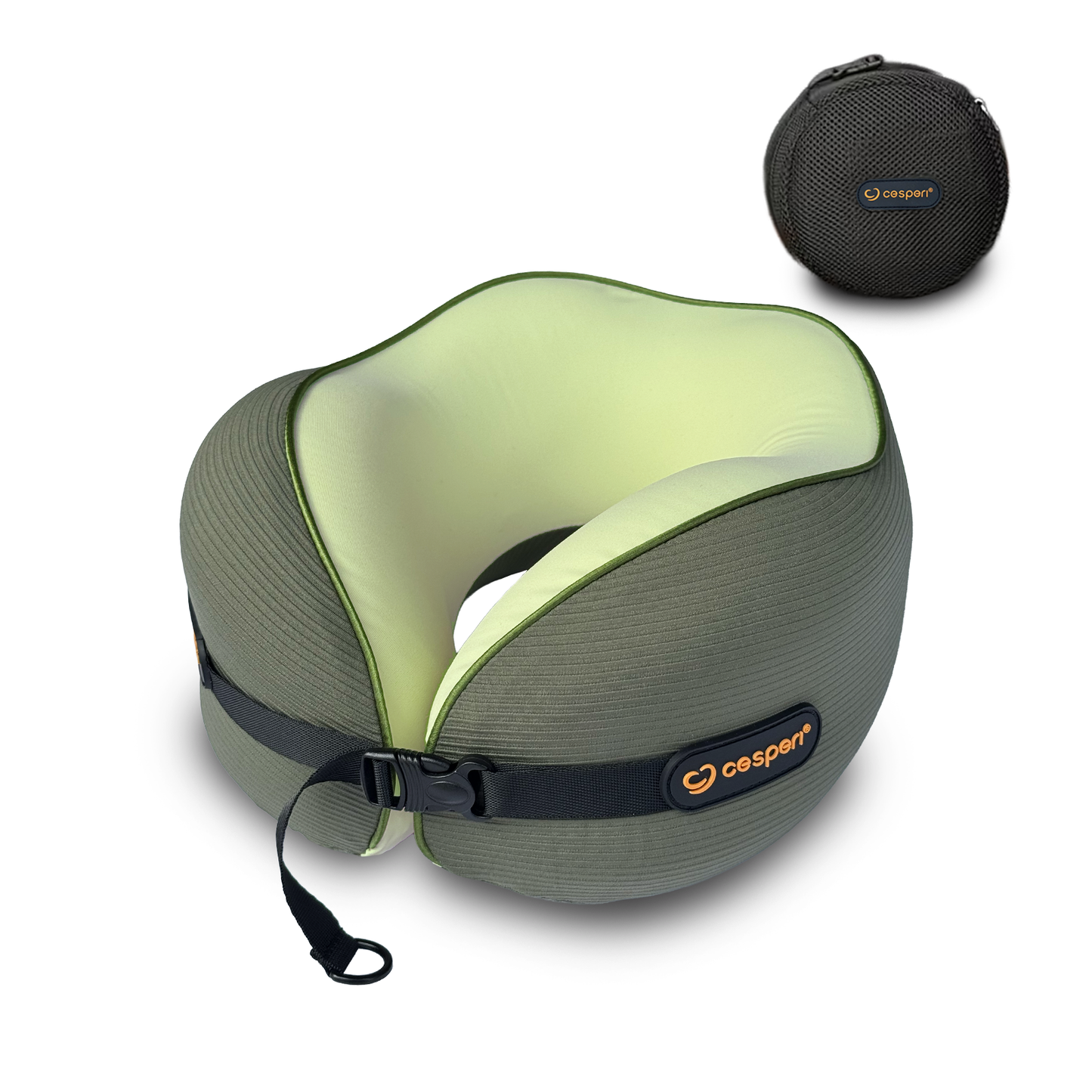 Cesperi® Travel Neck Pillow (Avocado Green) - Small