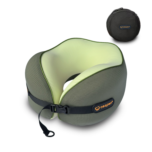 Cesperi® Travel Neck Pillow (Avocado Green) - Small