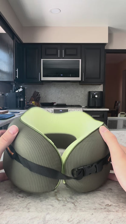 Cesperi® Travel Neck Pillow (Avocado Green)